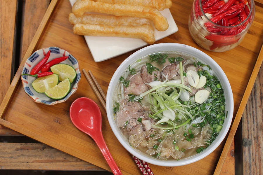 Học nghề công thức nấu phở bò